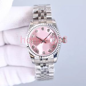 SW Högkvalitativ par Watch 31/28mm Ladies Watch Automatic 41/36mm Men's Watch 904L rostfritt stål Strap Diamond Sapphire Mirror Dial