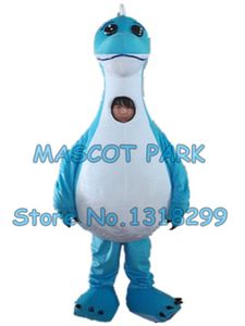 Mascote boneca traje azul dragão mascote traje personalizado tamanho adulto personagem de banda desenhada cosply carnaval traje 3204