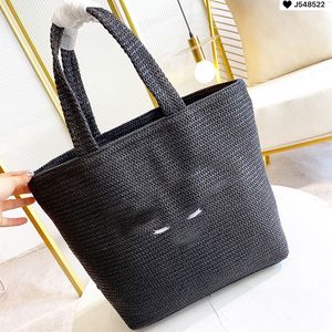 Sonnenlicht Strohbag Handtaschen Ladies Beach Bags hohl aus Schultertasche große Kapazität Männer gewebt Totes Stricken Schultergurt innen Reißverschluss Taschenreisen Geldbörsen