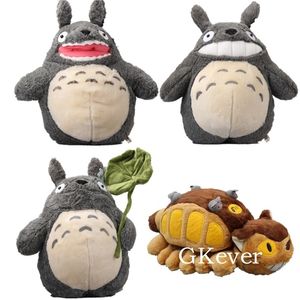 4 Styles Ghibli Miyazaki Hayao My Neightor Totoro Kawaii Plush Toys Totoro Soft Peluche Dolls Children Children 36 CM LJ201126