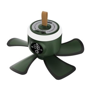 Fernbedienung Timing USB-betriebener Deckenventilator Luftkühler 4 Geschwindigkeiten für Bett, Zuhause, Camping, Outdoor, hängende Camper-Zelte 220505