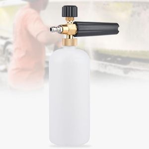 Vattenpistolen Snow Foam Lance High Pressure Car Washing Pot With Adapter Justerbar Cannon Sprayer Soap Foamer Bottle For Automobiles Auto Dro