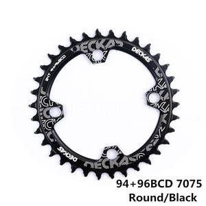 Deckas 94 + 96 BCD自転車Chain Wheel 34T 36T 38T MTBバイクチェーンリングマウンテンクラウンラウンドオーバルM4000 M4050 GX NX X 1クランク