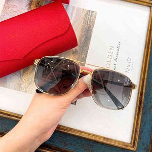 new carte men's and women's square sunglasses fashion personalized metal driver sunglasses CT0292