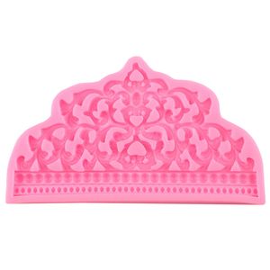 DIY Crown Silicone Baking Moulds Wedding Cupcake Topper Fondant Cake Decorating Tools Candy Jewelry Clay Chocolate Gumpaste Mould W3