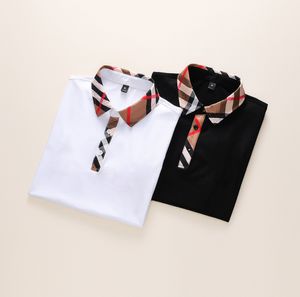 Designer Stripe Polo Shirt T Shirts Snake Polos Bee Floral Mens High Street Fashion Horse Polo Luxury T-Shirt#8566