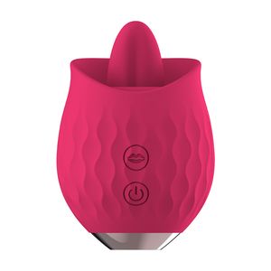 ROSE VIBRADOR 10 FREQUÊS LIMENTO ORAL DE CLITORIS ESTIMULAMENTO TRABOYS SEXO PARA MULHERES