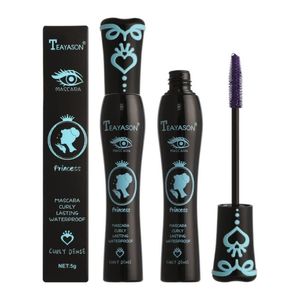 TEAYASON Color Mascara Waterproof Long Thick Curling Make-Up Eyelashes Not Easy To Smudge Blue Pink Purple Black White Mascara