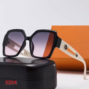 女性サングラスデザイナーサンガラス用男性用ビーチサングラスPC 6色ユニセックスアクセサリー眼鏡ゴーグルブランドレターLボックス2022