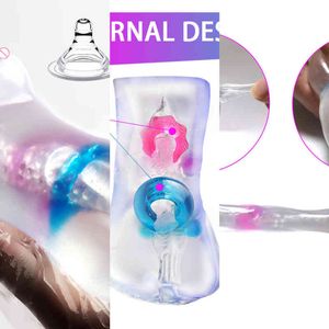 Nxy Masturbators Sex3d Sextoys Silikon 18+Erwachsenenprodukt Realistische künstliche Vagina Echte männliche Tasse Sexspielzeug für Männer 220427