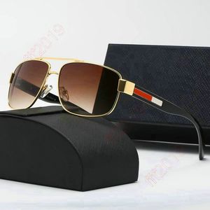 Men Brand Designer linea rossa óculos de sol piloto Óculos de sol quadrados de qualidade espelho de metal de sol com óculos de óculos de painel superior tonalidades femininas de moda feminina Lunette