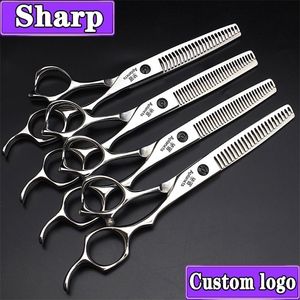 Hairdressing Scissors Stylist 6/6.5 Inch Thinning Set Salon Professional Barber dresser Shears 220317