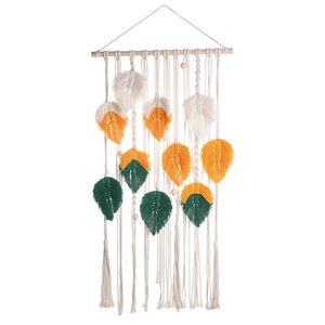 Promocja gobelinu! Macrame Wall wiszące pióra pióra boho art dekoracje