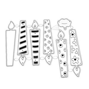 Wholesale stencil card for sale - Group buy Craft Tools Birthday Candle Metal Cutting Dies Stencil DIY Scrapbooking Stamp Paper Card Embossing Decor CraftsCraft CraftCraft