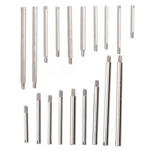 Reparationsverktygssatser 50/100 st/Box 10 Storlekar Titta på band Remskruvlänk PINS Set Reserve Parts Tool Accessories Kit för WatchmakerRepair