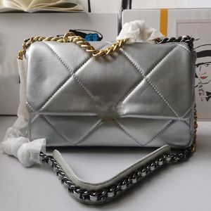 5a Top Designer Luxury Women's Bag One Shoulder Crossbody 19bag Classic Brand Fashion Leather Tofu Chain Diamond Bag