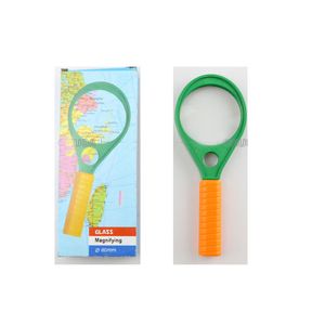 Handheld Magnifier Portable Magnifying Loupe Glass Microscope 3X 4X 5X 6X 8X 10X Lens Kids Inspection Magnifying For Reading 50mm 60mm 75mm 90mm 1014