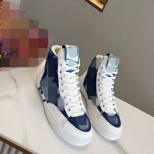 Sapatos de topo alta 2022220 Star com o mesmo parágrafo de couro de malha superior de malha plana fábrica frete grátis 35-45 adasdawsd