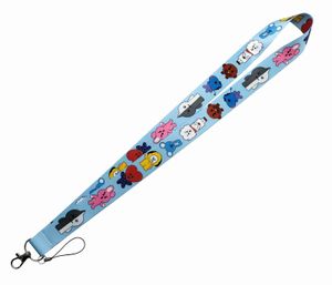 Крутой креативный мультфильм мобильный телефон Lanyard для ключевого удостоверения личности паспорта в тренажерном зале USB держатель значков DIY висящие шейки веревки