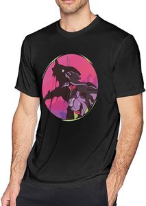 エヴァシャツメンズTシャツアニメシャツファッションレイアナミクラシックショートシャツスリーブTシャツの男性