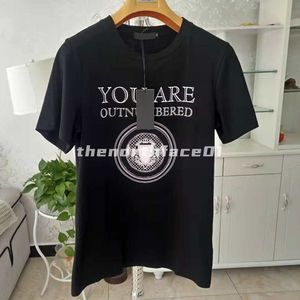 22SS Designer Letter Printed T Shirts Tee Fashion High Street Short Sleeves Summer Casual T-Shirt Breathable Men Women Crew Neck Tees