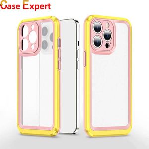 Matte Finish Transparant Schokbestendig Telefoon Gevallen Cover Voor iPhone XS XR 11 12 13 Pro Max Samsung S22 Ultra S21 FE A02S A22 A32 A42 A52 A72 5G