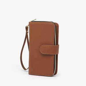 Long Wallet Fashion Mobile Phone Bag Korean Version Wallet Large Capacity Card Clip Multi-functional Change Handbag Wallet 220625