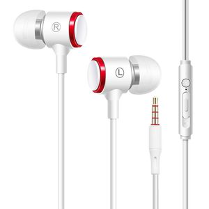 سماعات أذن 3.5 مم مع سماعات ميكروفون داخل الأذن لسماعات ألعاب iPhone Huawei