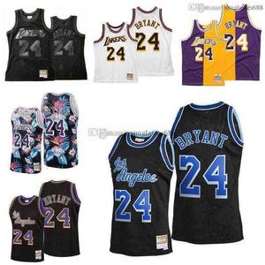 Stitched black mamba Jersey S-6XL Mitchell & Ness Mesh Hardwoods Classics retro basketball jerseys Men Women Youth on Sale