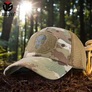 Baseball Caps Camouflage Tactical Paintball Basketball Justerbar klassisk snapback Sun Hats män