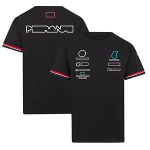 F1 Tシャツ2022夏の新しいフォーミュラワン短袖カスタム特大のチームオーバーオール記念モデル