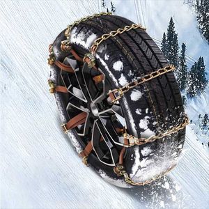 Travel Roadway Product Car Tire Snow Chain Durable Steel Emergency Tool Winter Slush Climbing General Auto PartsTravel