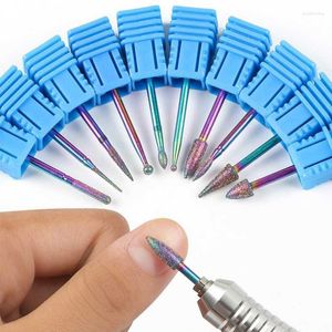 Nail Art Equipment -selling 10 High-end Polisher Color-plated Emery Remover Professional Polish Tool Prud22