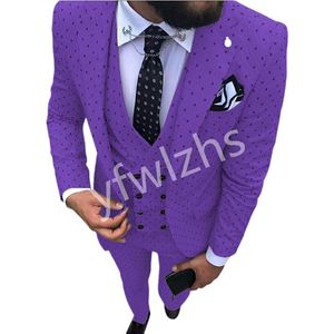 Ismarlama Tek Düğme Groomsmen Çentik Yaka Erkekler Damat Smokin Düğün Takım Elbise / Balo / Yemeği Adam Blazer (Ceket + Pantolon + Kravat + Yelek) W989