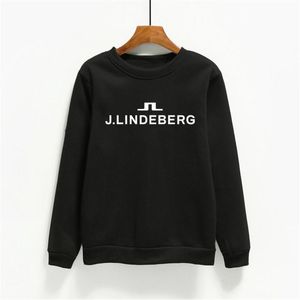 Kadın Hoodies Sweatshirts Marka J Linderg Sweatshirt Kadın Sonbahar Kış Polar Kazak Üstü Kadın O-Beeck Uzun Kollu Hoodie Sudadera