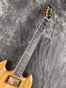 Chitarra elettrica di alta qualità, chitarra SG, rivestimento in legno morto, tastiera in palissandro, vernice ambientale, in stock2022
