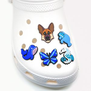 MOQ 100pcs Koala Croc Charms Soft fofo peixe pvc shoe charme Acessórios Decorações