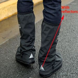 Schuhteile Zubehör 2022 Herren Regnerischer Tag Schuhe Abdeckung Regenstiefel im Freien Reflektierende Arbeit Wasserdicht Vermeiden Sie Wasser # G2