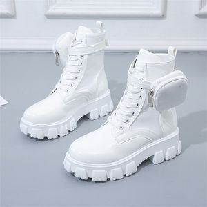 Botas Women Motorcycle Angle Boots Boots Кланяки женские кружевные платформы весенняя черная кожаная оксфордская обувь женщина Botas Mujer 220815