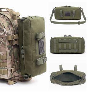 Taktik Sırt Çantası Ordusu Askeri Molle Sling Bag Yürüyüş Kampı Açık Spor Depolama Poşeti Omuz Çantası Aksesuarları 220722