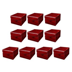 Watch Boxes & Cases 10pcs Unique Wood Winder Case For Wrist Organizer