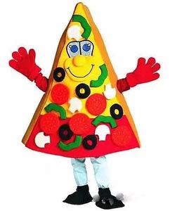 Pizza Mascot Costume Restaurant Party Suits Fancy Adults Size Dress Event Unisex Cartoon Apparel Halloween