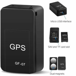 Мини старшие дети GPRS Locator GF07 GSM CAR GPS Tracker Anti-Lost Tracking Control Control Can Cang