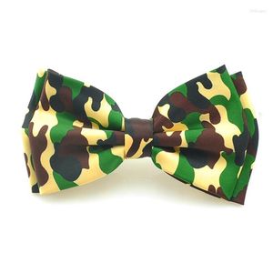 Bogenkrawatte für Männer Frauen Unisex Army Camouflage Muster Smoking Kleid Mabowtie Modes Geschenk Cravat Party Dropbow Forb22