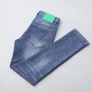 Jeans da uomo Stili multipli Primavera Estate Sottile Stretch Slim Skinny Business Casual Jean Taglia 28-38