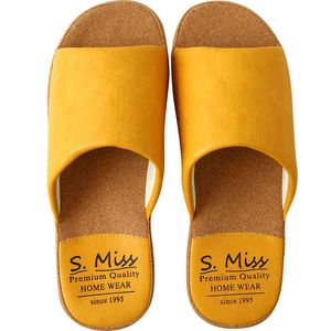 Home Slippers Household Female Summer Indoor Silent Four Seasons General Cotton And Linen Nonslip Slippers Male J220716