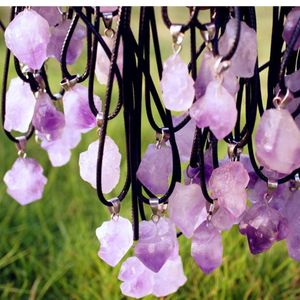 Crystal Wholesale | Bulk Wholesale | Raw Crystals | Amethyst Pendant Necklace Mixed Size