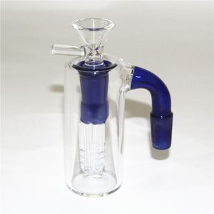 New Hookahs Recycler Ashcatcher 14mm joint for Glass Water Bong Ash Catchers Oil Rigs Reclaim Catchers