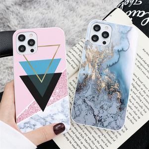 Weiche TPU-Hüllen für Xiaomi Poco X3 NFC F3 Mi A3 10T 9T M3 Redmi Note 10 9 8T 8 7 Pro Lite 9S 9A 7A Luxus-Marmor-Telefonabdeckung Funda