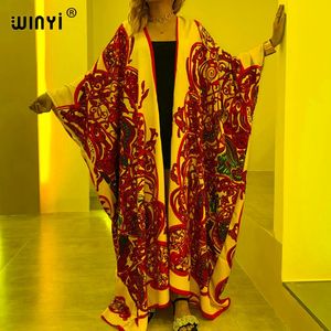 Casual Dresses Kimono 2022 European Summer Beach Silk Robe Kaftan kläder för kvinnor Free Size Open Bohemian Quality Dry Holiday Coatcasual